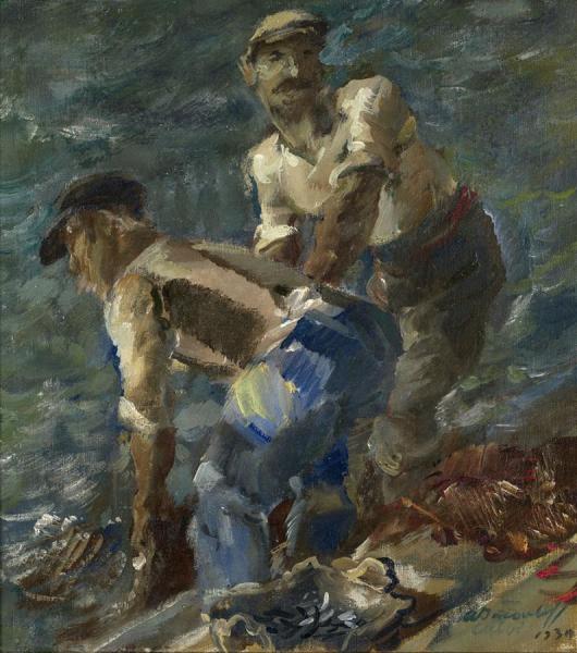 The Fishermen by Alexander Evgenievich Yakovlev