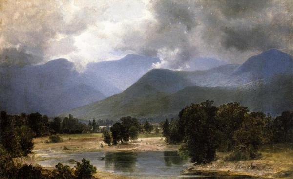 In The Keene Valley, New York by Alexander Helwig Wyant