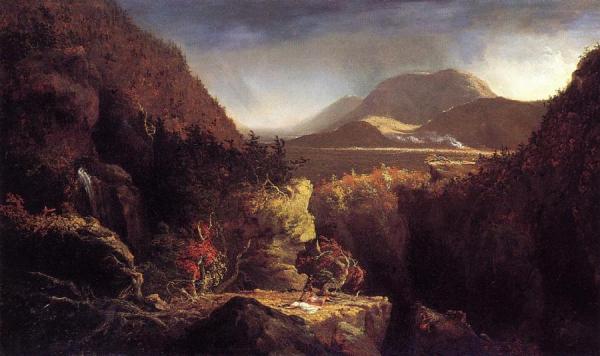 Landscape With Figures; by Alexander Helwig Wyant