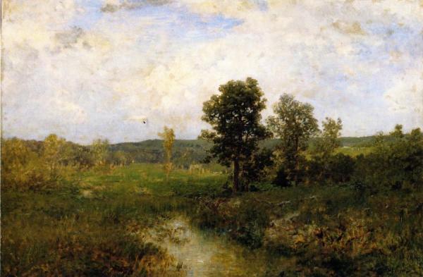 Summer Landscape by Alexander Helwig Wyant