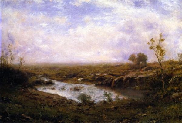 The Quiet Pond by Alexander Helwig Wyant