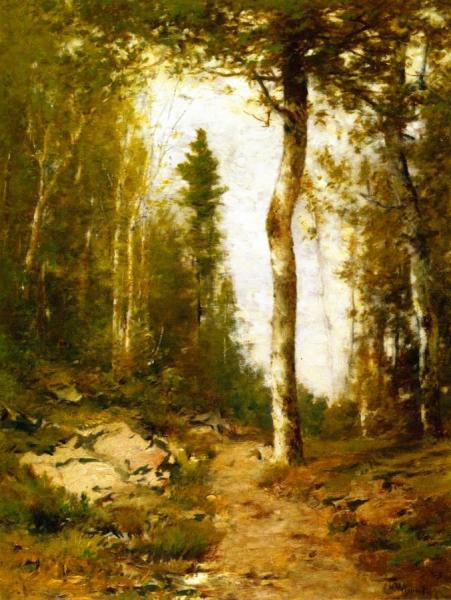 Woodland Shelter by Alexander Helwig Wyant