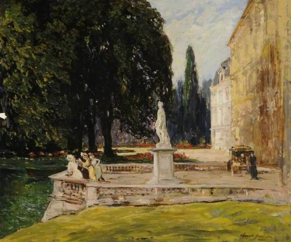Fontainebleau, France by Alexander Jamieson Oil Painting Reproductions