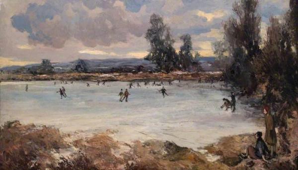 Skating On The Reservoir by Alexander Jamieson