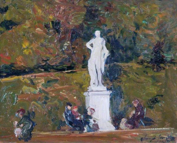 Sketch At Versailles by Alexander Jamieson Oil Painting Reproductions
