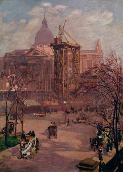 The Building Of The Victoria And Albert Museum by Alexander Jamieson