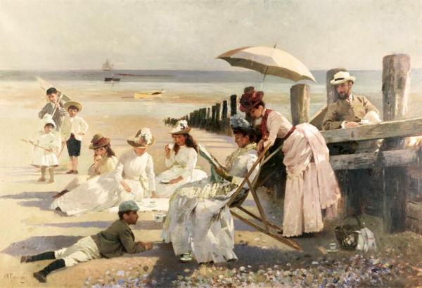 On The Shores Of Bognor Regis by Alexander Mark Rossi