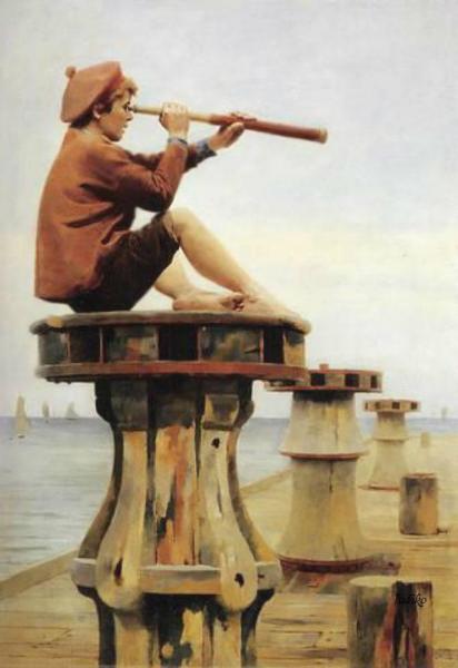 Ship Ahoy by Alexander Mark Rossi