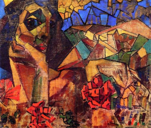 Demon by Alexander Nikolaevich Volkov Oil Painting Reproductions