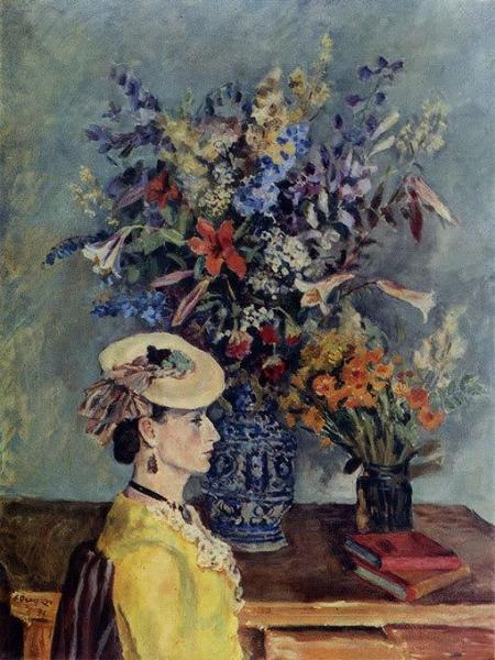 In The Studio by Alexander Osmerkin