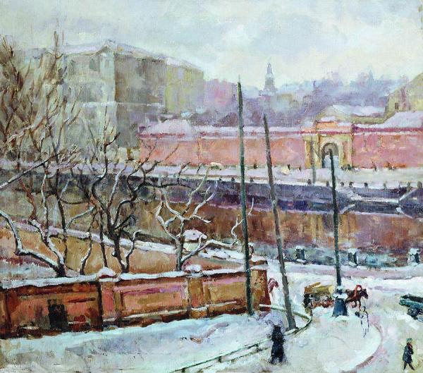 Leningrad. Fontanka by Alexander Osmerkin