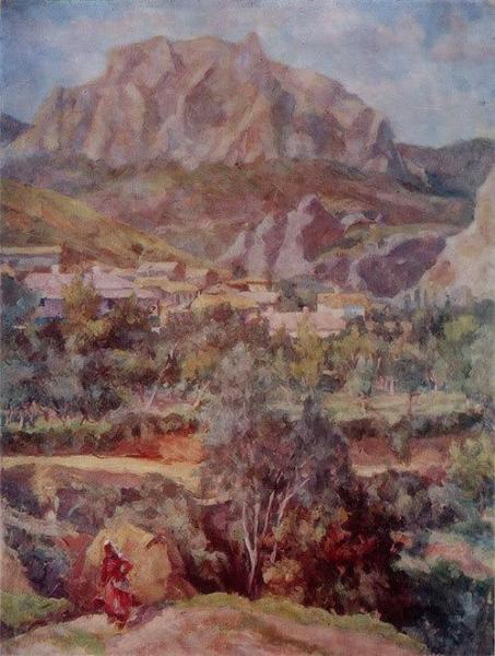 Tatar Village In Crimea by Alexander Osmerkin