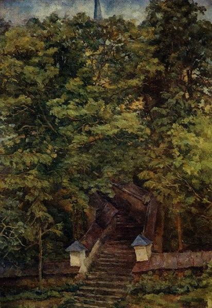 The Svyatogorsk Monastery by Alexander Osmerkin Oil Painting Reproductions