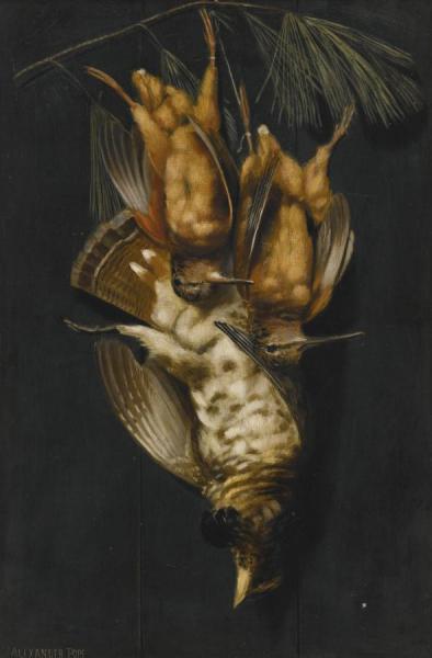 Alexander Pope Still Life With Grouse And Woodcocks