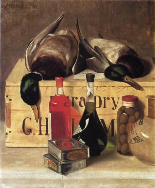 Alexander Pope Still Life With Mallards