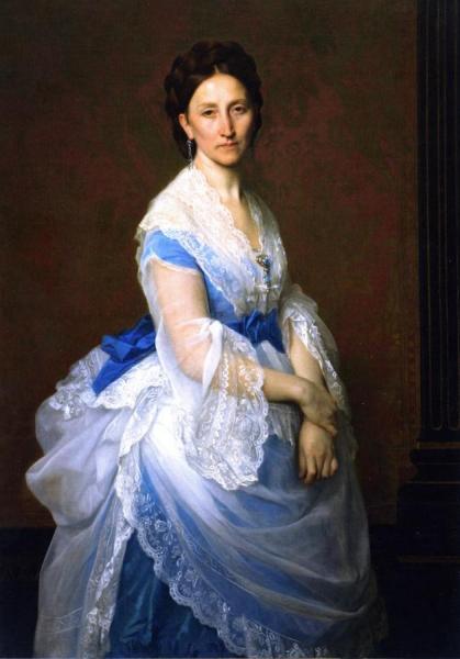 Baroness Paul Von Derwies by Alexandre Cabanel