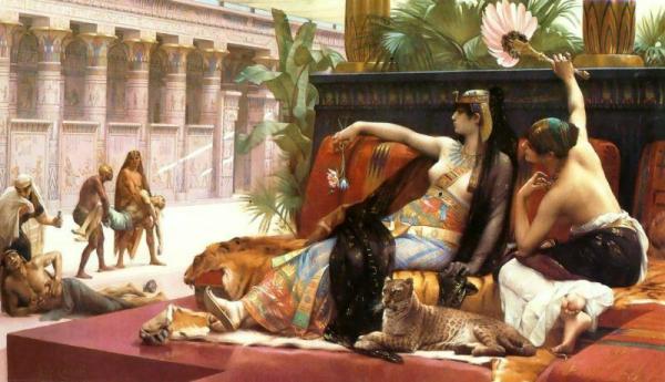 Cleopatra Testing Poisons On Condemned Prisoners by Alexandre Cabanel