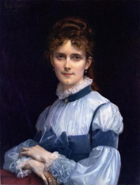 Fanny Clapp by Alexandre Cabanel Oil Painting Reproductions