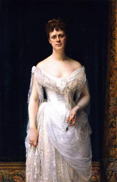 Mary Frick Garrett (later Mrs. Henry Barton Jacobs) by Alexandre Cabanel