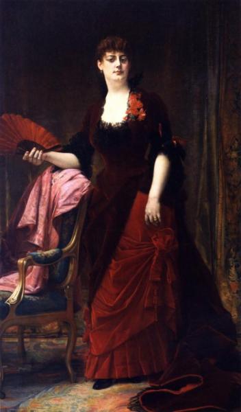 Mrs. Collis Potter Huntington by Alexandre Cabanel