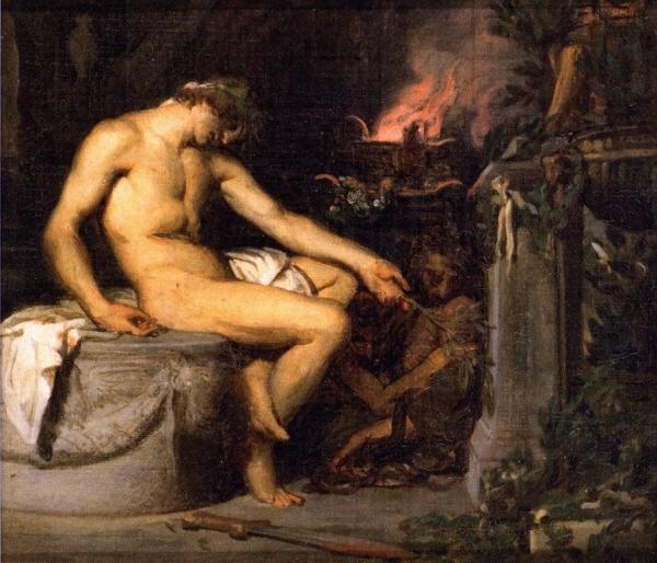 Alexandre Cabanel Orestes (sketch)