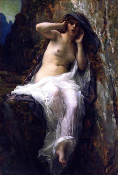 The Nymph Echo by Alexandre Cabanel Oil Painting Reproductions