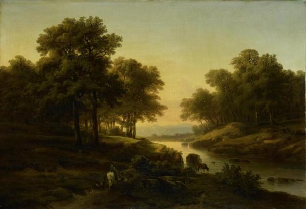 Landschap by Alexandre Calame