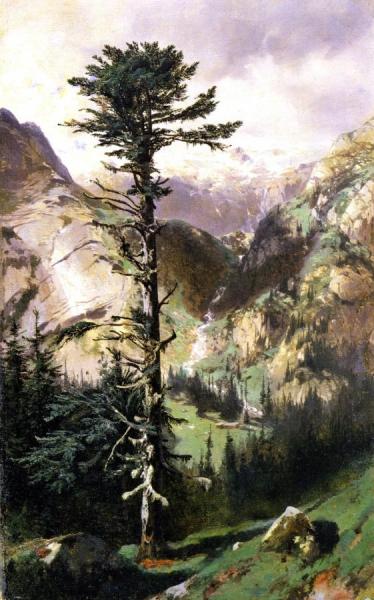 Rocky Path by Alexandre Calame