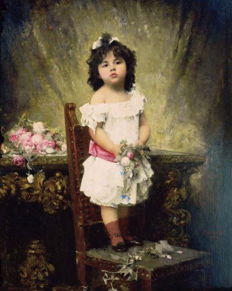 Girl by Alexei Harlamoff