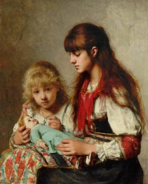Sisters by Alexei Harlamoff