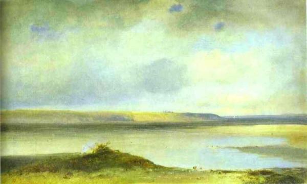 The Volga River. Vistas by Alexei Kondratevich Savrasov