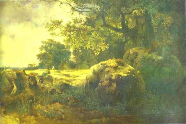 View In The Neighbourhood Of Oranienbaum by Alexei Kondratevich Savrasov