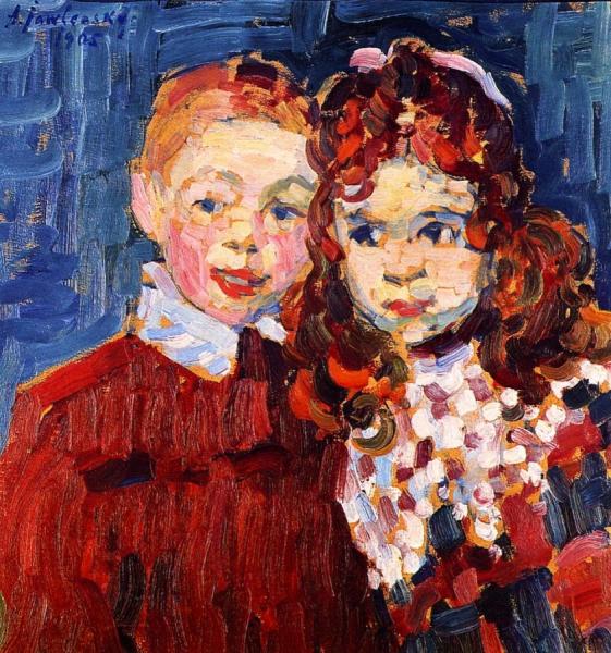 André And Katja by Alexej Von Jawlensky