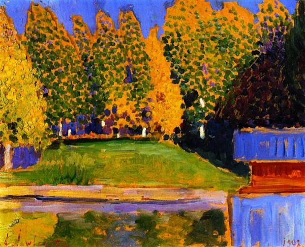 Autumn Landscape by Alexej Von Jawlensky