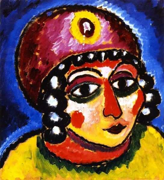 Barbarian Princess by Alexej Von Jawlensky