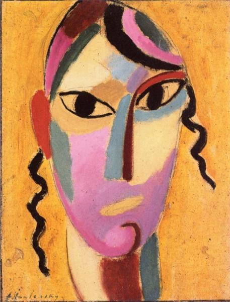 Black Curls by Alexej Von Jawlensky