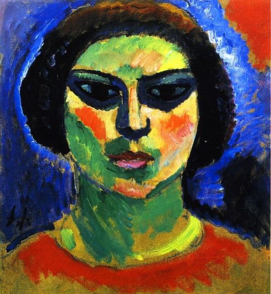 Blossoming Girl by Alexej Von Jawlensky