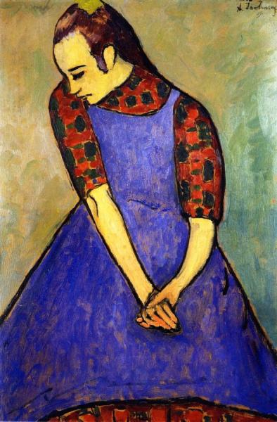 Blue Apron by Alexej Von Jawlensky