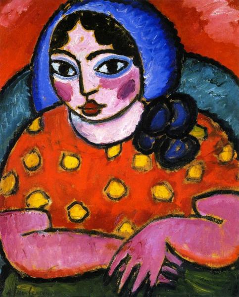 Blue Cap by Alexej Von Jawlensky