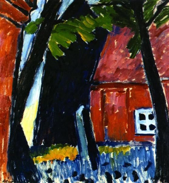 Church, Prerow by Alexej Von Jawlensky