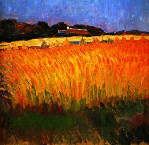 Cornfield by Alexej Von Jawlensky