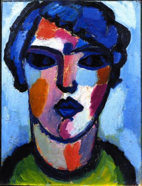 Dark Flame by Alexej Von Jawlensky