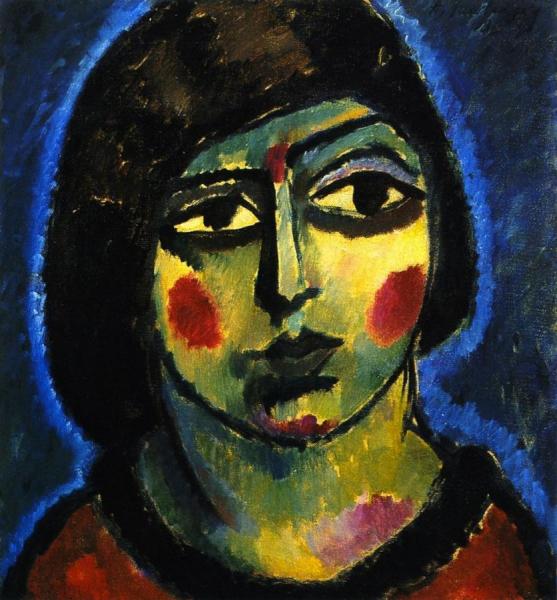 Girlish by Alexej Von Jawlensky