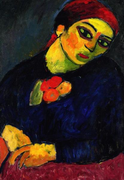 Hélène by Alexej Von Jawlensky