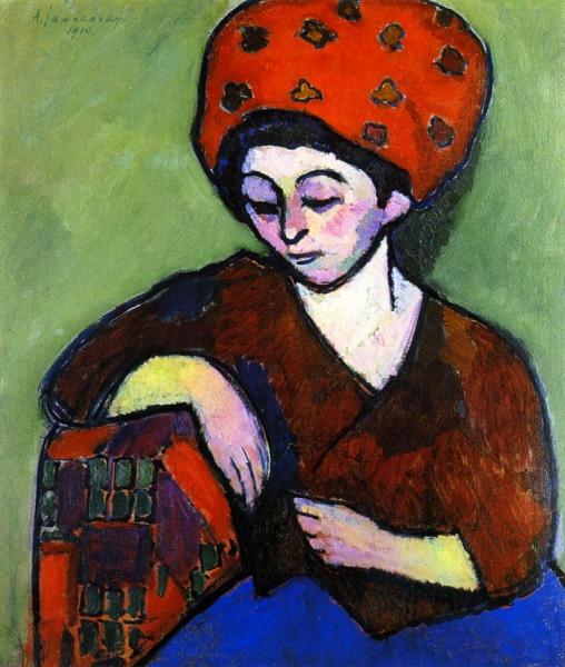 Alexej Von Jawlensky Helene In Colored Turban