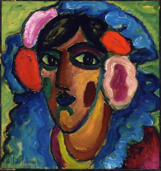 Infanta by Alexej Von Jawlensky