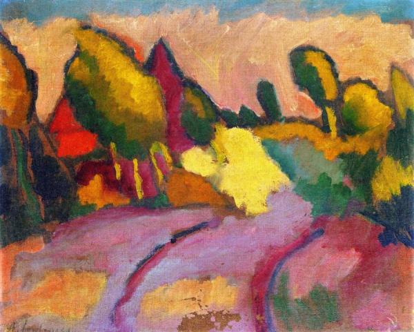 Landcape by Alexej Von Jawlensky