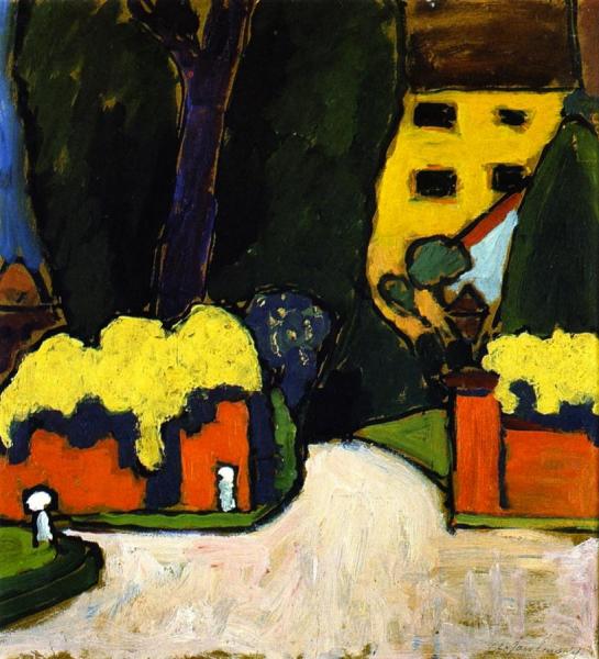 Landscape by Alexej Von Jawlensky