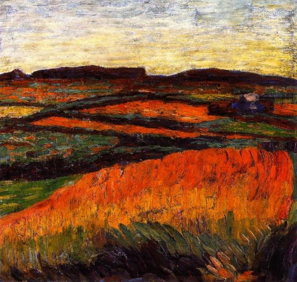 Landscape With Small Wood by Alexej Von Jawlensky