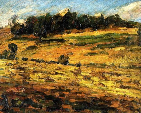 Landscape With Small Wood by Alexej Von Jawlensky